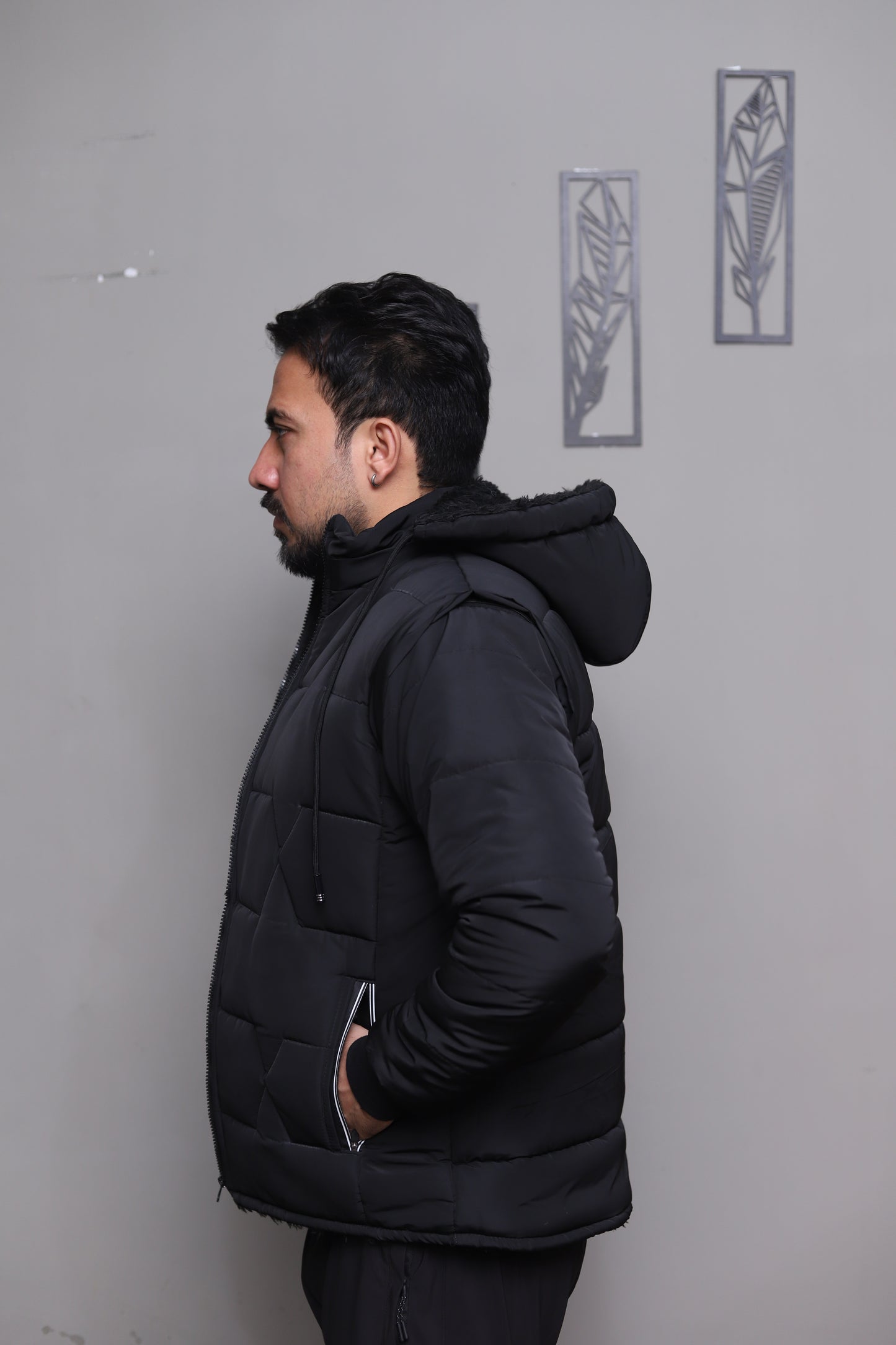 Premium Detachable Sleeves Puffer Jacket