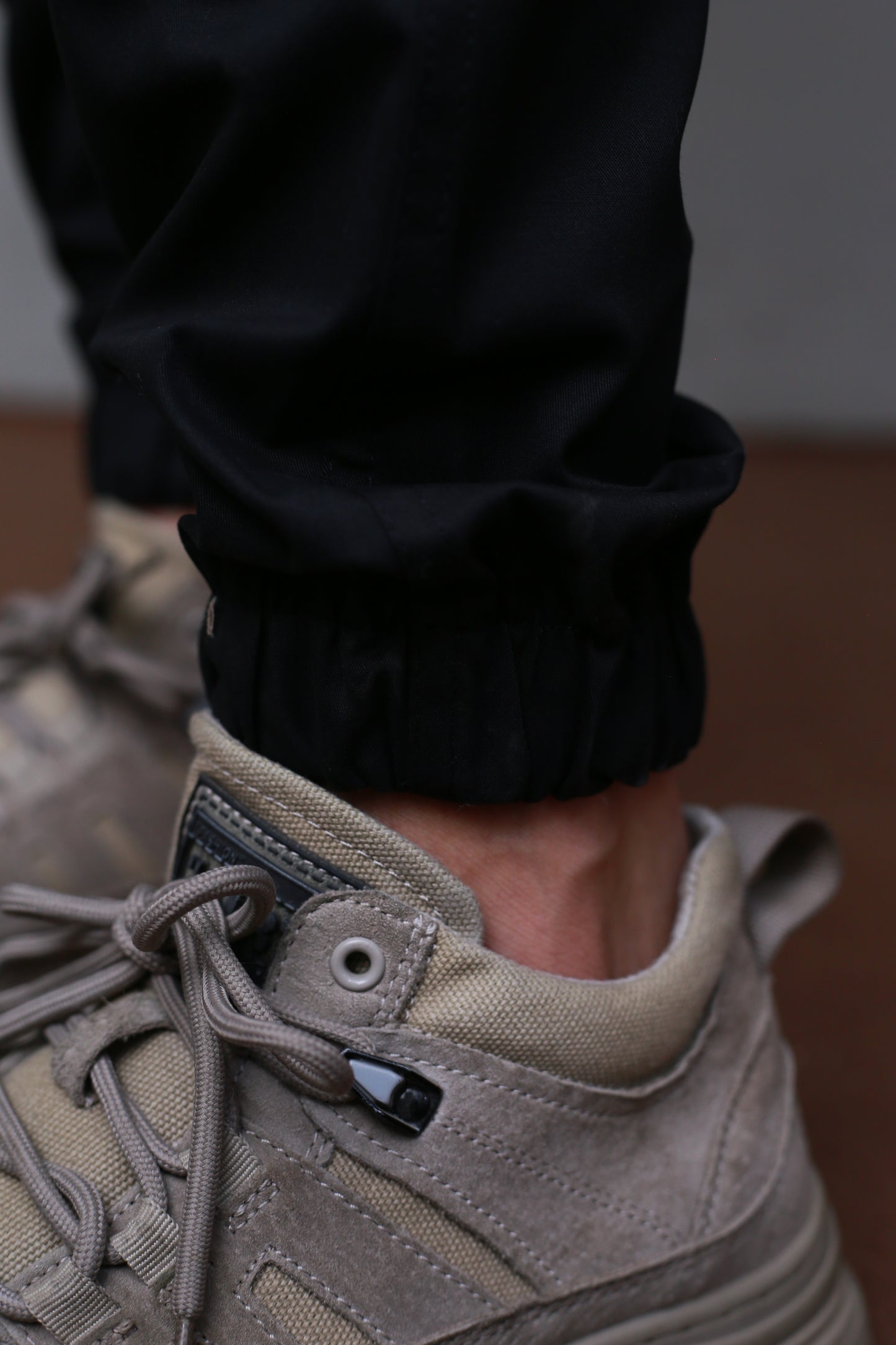 Black 6 Pocket Cargo Trousers