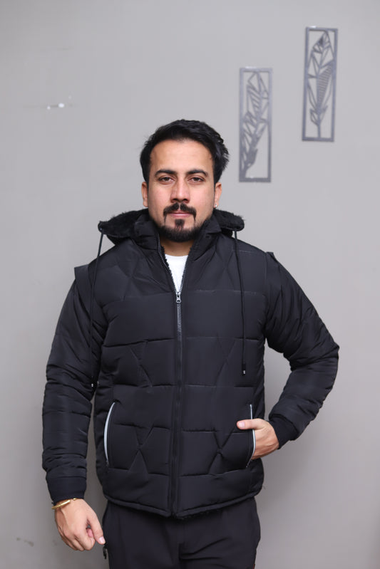 Premium Detachable Sleeves Puffer Jacket